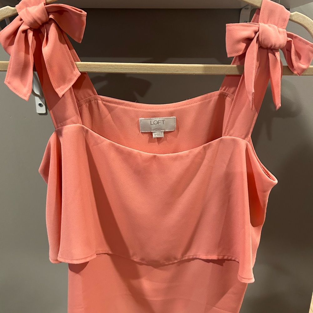 6 Petite Peachy-Pink Tank